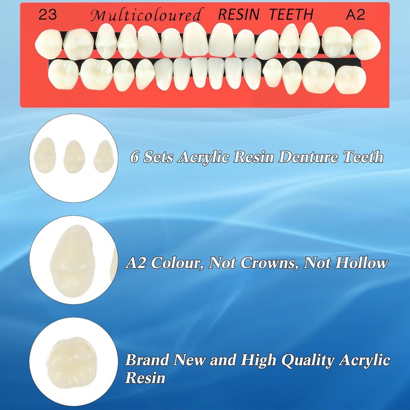 Dentures Fake Teeth DIY Kit Easy and Convenient DIY Fake