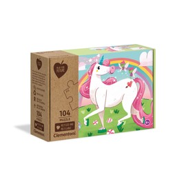 Clementoni - 27198 - Puzzle Play For Future - Born To Sparkle - 104 Piezas, Puzzle Infantil Desde 6 Años, Made In Italy