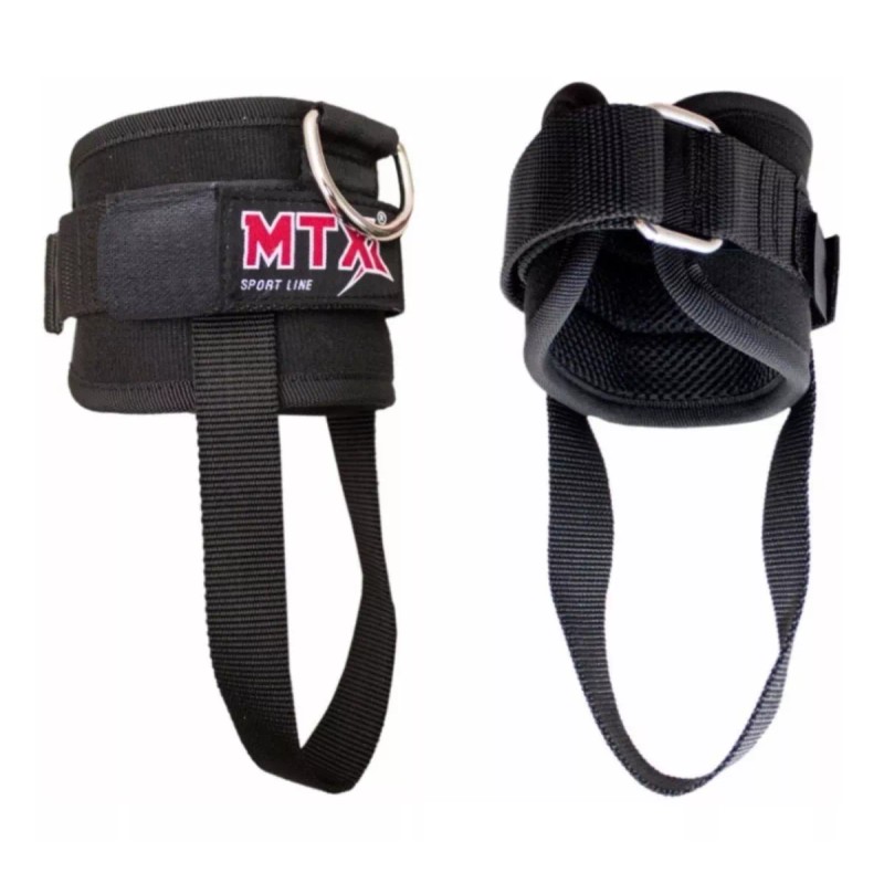 MTX Grilletes Con Talonera Para Ejercicios De Pierna Con Poleas
