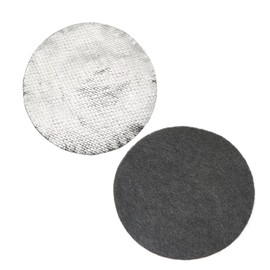 PZRT 5pcs Incense Burner 80mm Ash Catcher Pad Fireproof Mat High Temperature Cotton Pad Fire Cotton Incense Burner Accessories Fit for Incense Sticks Coils