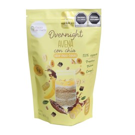 Overnight AVENA con chía- Fresas con crema 400g / Raíces del Huerto (choco banana)