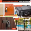 Anweller Fingerprint Lock Padlock Fingerprint with App, Lock with Fingerprint