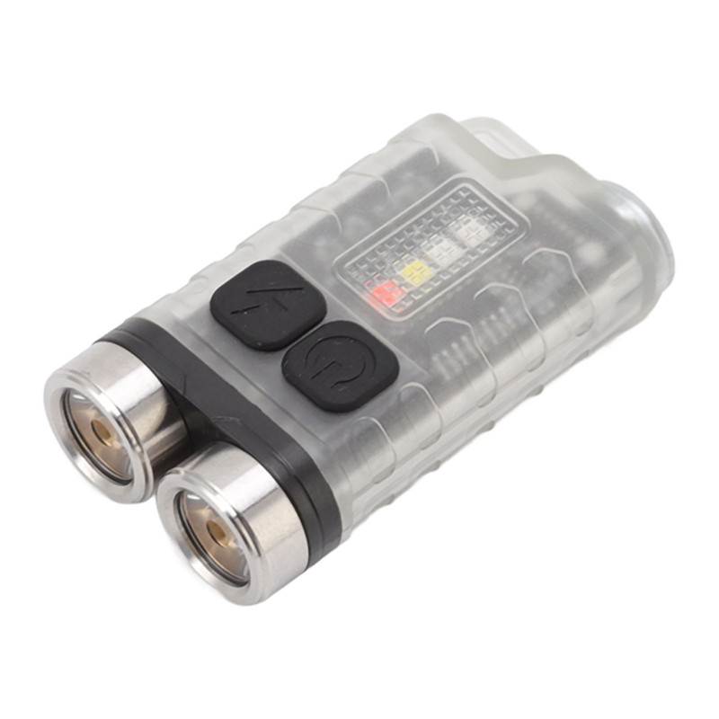 V3 Mini Keychain Flashlight USB Rechargeable Small Flashlight Outdoor Waterproof