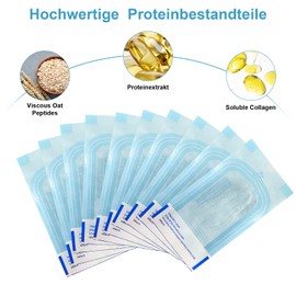 Collagen Silk Threads, Soluble Protein Thread, 240 Pieces Collagen Silk Threads for Lifting Thread Lifting for Skin Tightening, Promotes Absorption of Facial Essence, Lifting the Jaw Line (20 Pack)