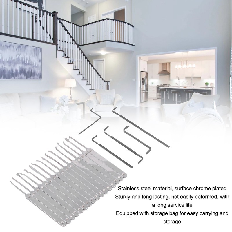 21 Pcs Hook and Pick Set Stainless Steel Precise Pick