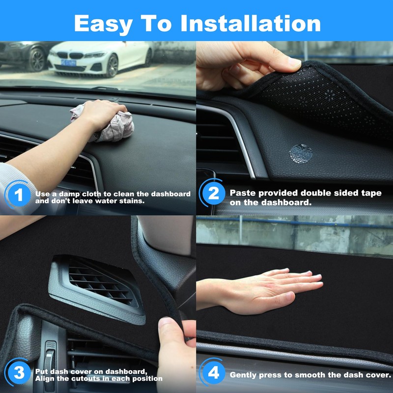 Fannyc Dash Cover Custom Fit for 2023-2025 Kia Sportage Advanced