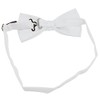 Mens Classic Pre-Tied Satin Formal Tuxedo Bowtie Adjustable Length Large