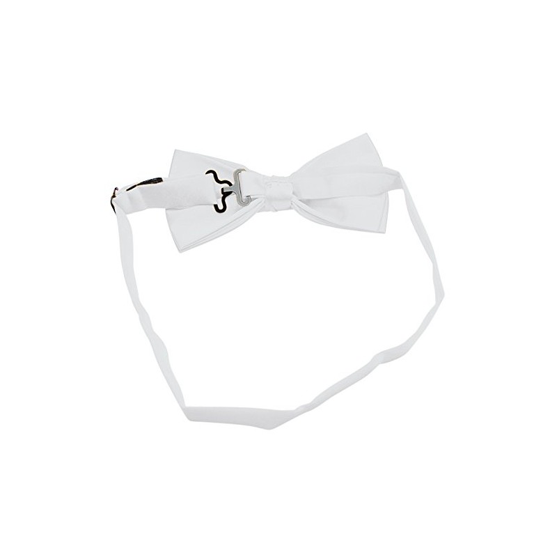 Mens Classic Pre-Tied Satin Formal Tuxedo Bowtie Adjustable Length Large