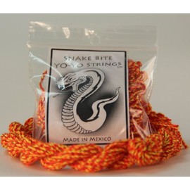 Snake Bite Yo-Yo Strings - 100% Polyester multi-color Strings- Scarlet Snake by Snakebite