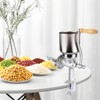 Corn Grinder with High Hopper, Grain Mill, Manual Grinder For