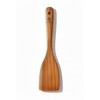 Cuisim Wooden Spatula Acacia Wood Flat Turner, Heat-Resistant, Ideal Christmas