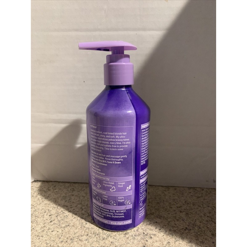 Eva NYC Tone It Down Blond Shampoo 8.8 oz