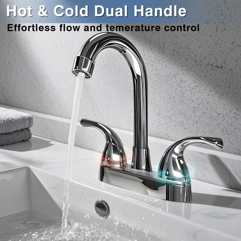 JAMESVAN RV Bathroom Faucets, RV Kitchen Sink Faucet Replacement with