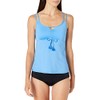BCA by Rebecca Virtue Tankini para Mujer, Peri, L
