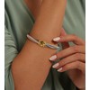 HANTNOOL Twisted Cable Bracelet for Women Fashion Wire Cuff Dupes