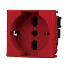 Schuko Socket Compatible with Vimar Plana 2P+T 10/16A 250V Colour