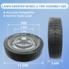 40987 Lawn Sweeper Wheel & Tire Assembly Compatible with Agri-Fab