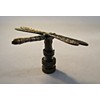 Lamp Finial-Dragonfly-Aged Brass Finish, Highly Detailed Metal Casting