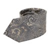 6pcs Paisley Ties Set Casual Business Style Polyester Yarn Paisley