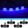 Boigoo Blue LED Front Grill Lights for Tacoma TRD Pro