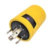 Parkworld 884975 Generator Adapter 4-Prong Locking 20A L14-20 Plug to