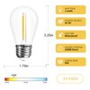 Visther Low Voltage Solar String Light Bulbs Replacement, DC 3V