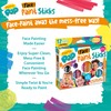 Paint Pop Paint Sticks For Kids - 12 Pack Face