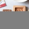 Cookie Shaper, Wooden Cookie Cutter, Baking Craft for Holiday Birthday