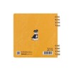 Nakabayashi Swing Logical W Ring Notebook, GentleDogs, B6 Square/Graph 0.2