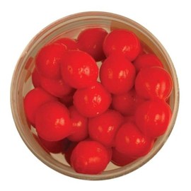 Berkley PowerBait Power Eggs Floating Magnum Salmon Egg Red - Garlic Scent, .5 oz Small Jar