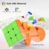 Vdealen Big Size 3x3x3 Stickerless Speed Cube, 3.54inch Smooth Magic