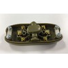 Lyvia 6AMP IN LINE ROCKER/TORPEDO SWITCH TABLE LIGHT LAMP GOLD