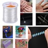 1mm Clear Elastic Stretch Thread for Bead Jewellery Crafts