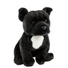 Teddys Rothenburg Pitbull/American Staffordshire Terrier 30 cm Black Cuddly Toy
