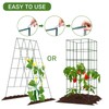 AGTEK 2 Packs 18" x 46" Foldable Cucumber Trellis with