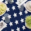 Fabric Textile Products | Navy Freedom Stars Tablecloth | 4th
