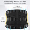 Lumbar Support Belt,Compression Lumbar Brace Lower Back Belt - Fitness