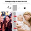 12 Pack-Studio Foams Sound Absorption Proofing Panels High-density Wedge Tiles