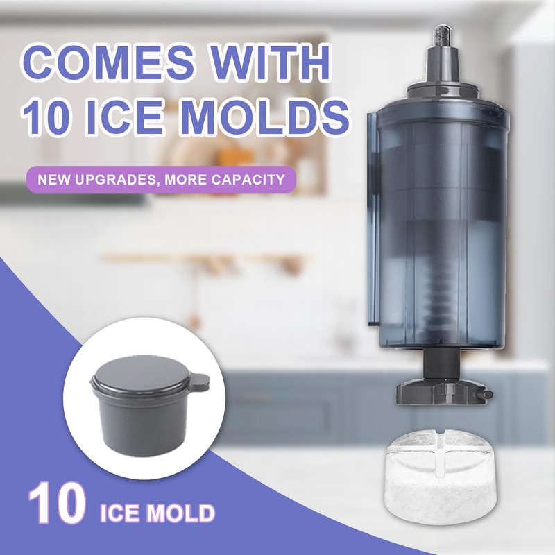Shaved Ice Attachment for Kitchen aid Stand Mixer, Snow Cone