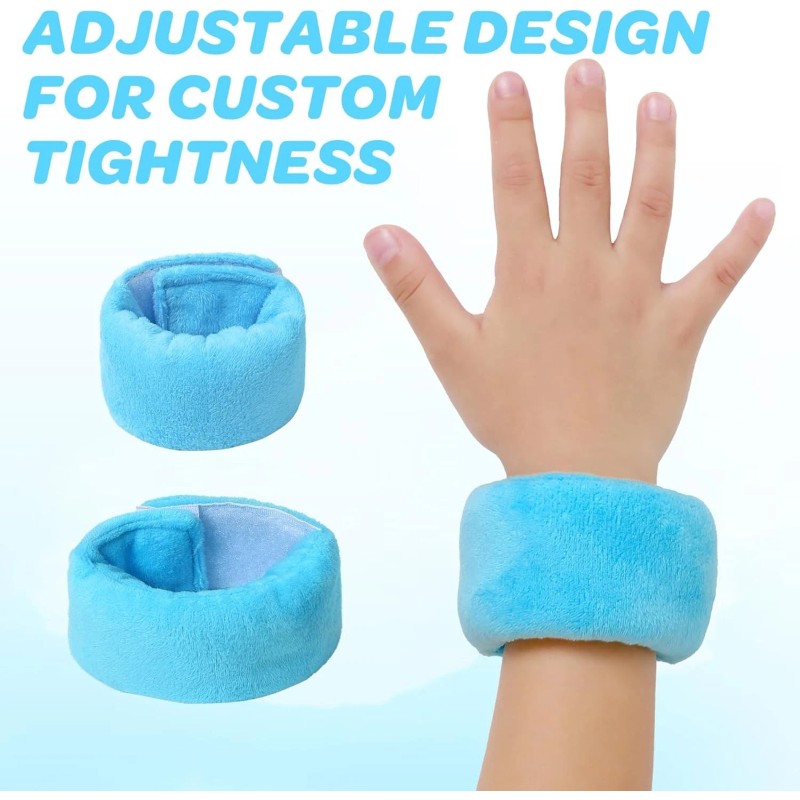 JXM 2 Pack Weighted Sensory Bracelets for Kids ADHD SPD
