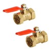 Aopin Ball Valve Brass G 3/8" Female Thread x G