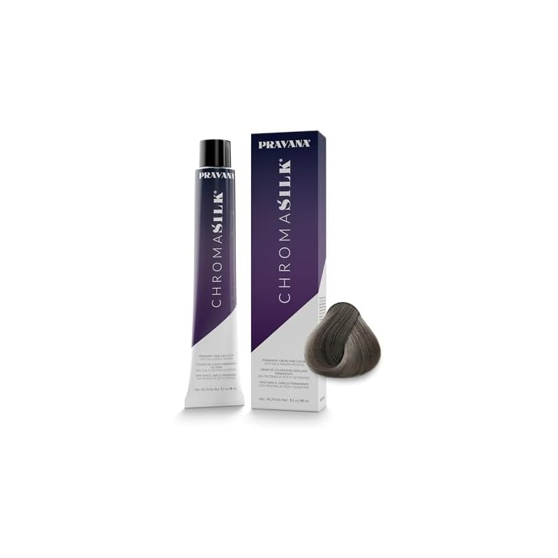 PRAVANA ChromaSilk Tono 9.1 Very Light Ash Blonde Tinte Permanente