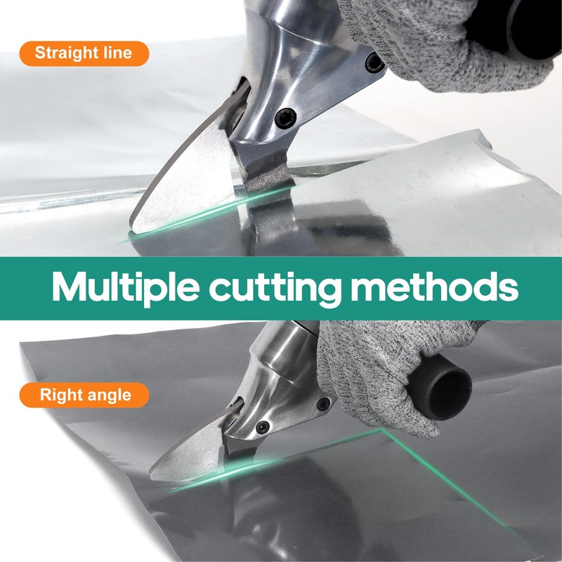 VLOXO Professional Metal Shear Drill Attachment, Sheet Metal Cutter for