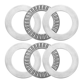 sourcing map 2 Sets NTA1625+2TRA Thrust Needle Roller Bearings with Washers, 1 x 1-9/16 x 5/64 inch Heat Resistant Chrome Steel Needles Roller Bearing