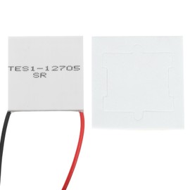 QUARKZMAN TES1-12705 Semiconductor Cooling Tablets 15.8V 5A 43W Heatsink Thermoelectric Cooler Cooling Plate Module 30 x 30 mm