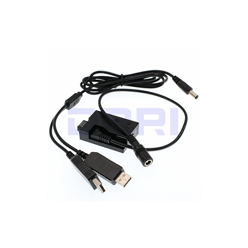 DRRI ACK-E8 Dual USB Power Adpater for EOS Rebel T2i