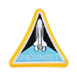 unbranded Nasa Space Shuttle W3.1" Embroidered Patch Iron On Jeans Jacket 3325