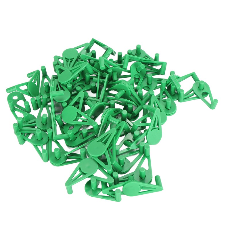 50pcs Low Stress Training Clips 360 Degree Adjustable Reusable Plastic