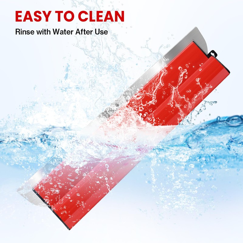 Drywall Skimming Blade 24” + 6” Scraper Tool Set -