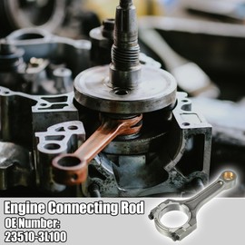X AUTOHAUX Engine Connecting Rod Replacement for Kia Sedona 3.3L 2011-2019 No.23510-3L100